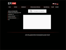 Tablet Screenshot of ermet.eu